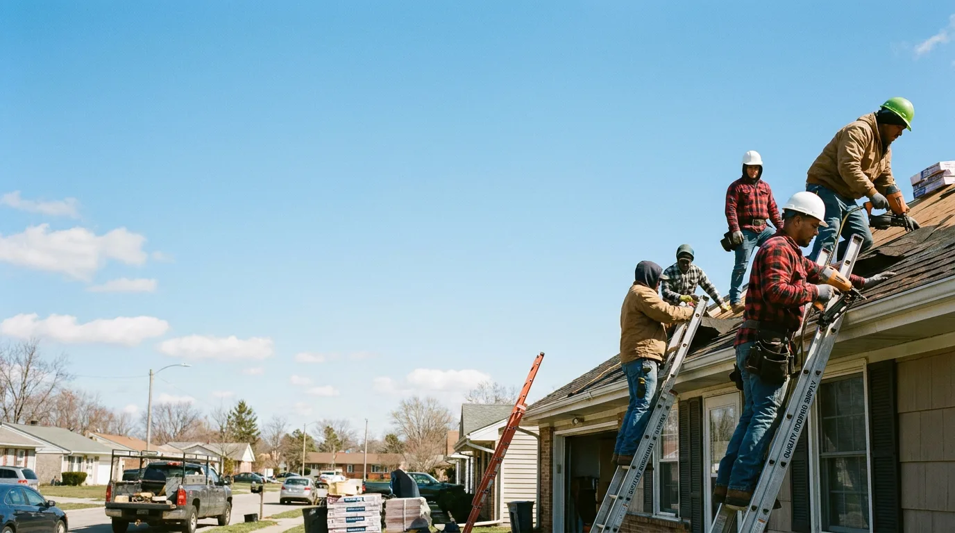 Roofing in Montgomery, MI near me
